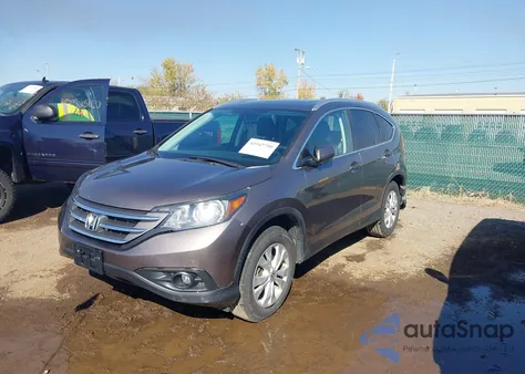 2013 Honda Cr-V Ex-L из США, поврежденный, VIN 5J6RM4H75DL017332